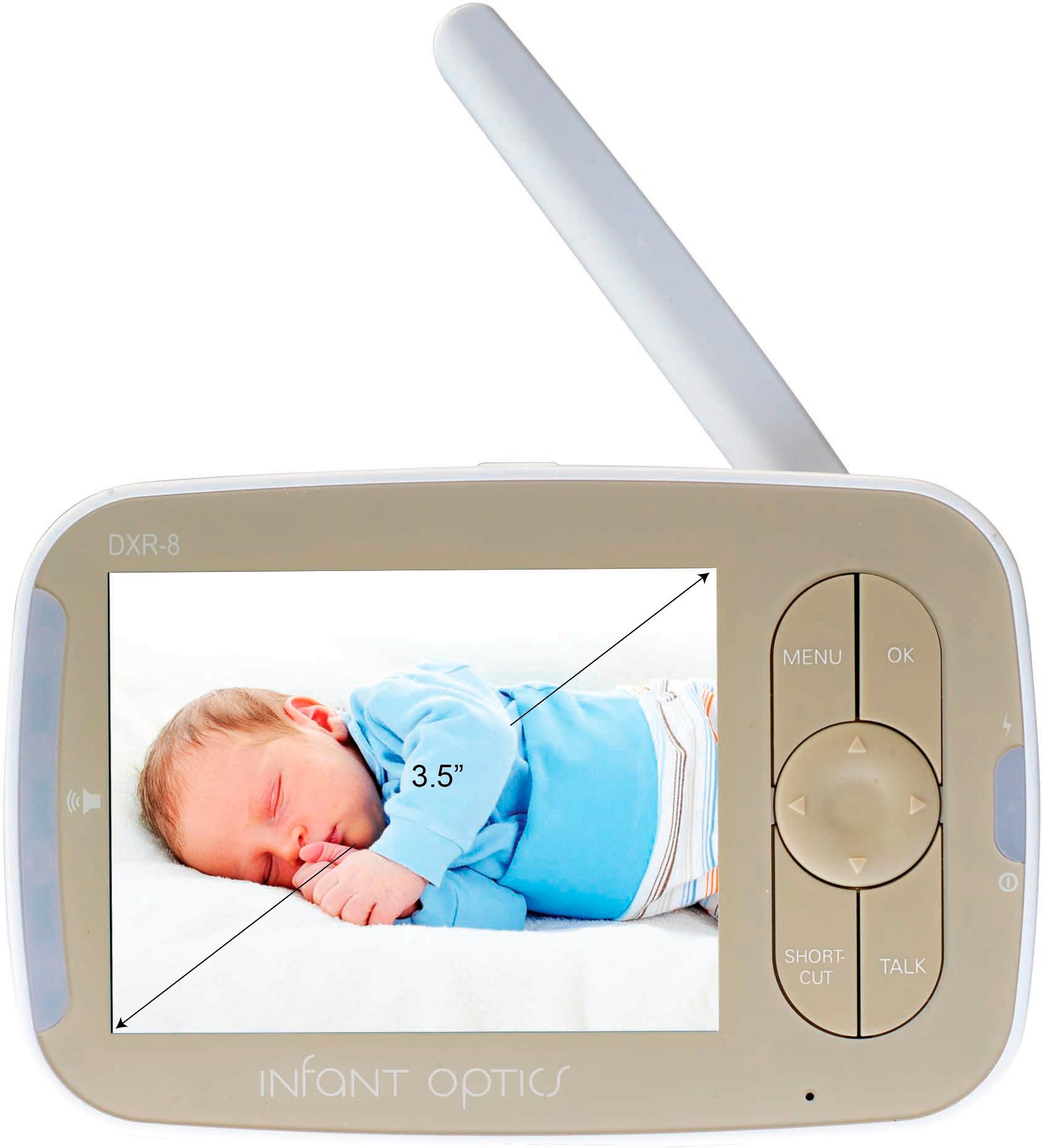 Infant Optics DXR-8 Pan/Tilt/Zoom 3.5 Video Baby Monitor with Interchangeable Optical lens 