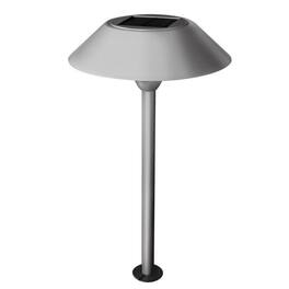 FEIT ELECTRIC - Feit OneSync Brushed Nickel Solar Powered 40 W LED Pathway Light 2 pk