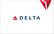 Front. Delta Air Lines - $50 Gift Card.
