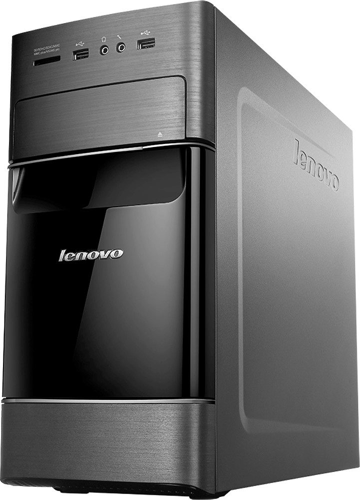 Best Buy: Lenovo Desktop 8GB Memory 1TB Hard Drive Black LENOVO H530  57327877