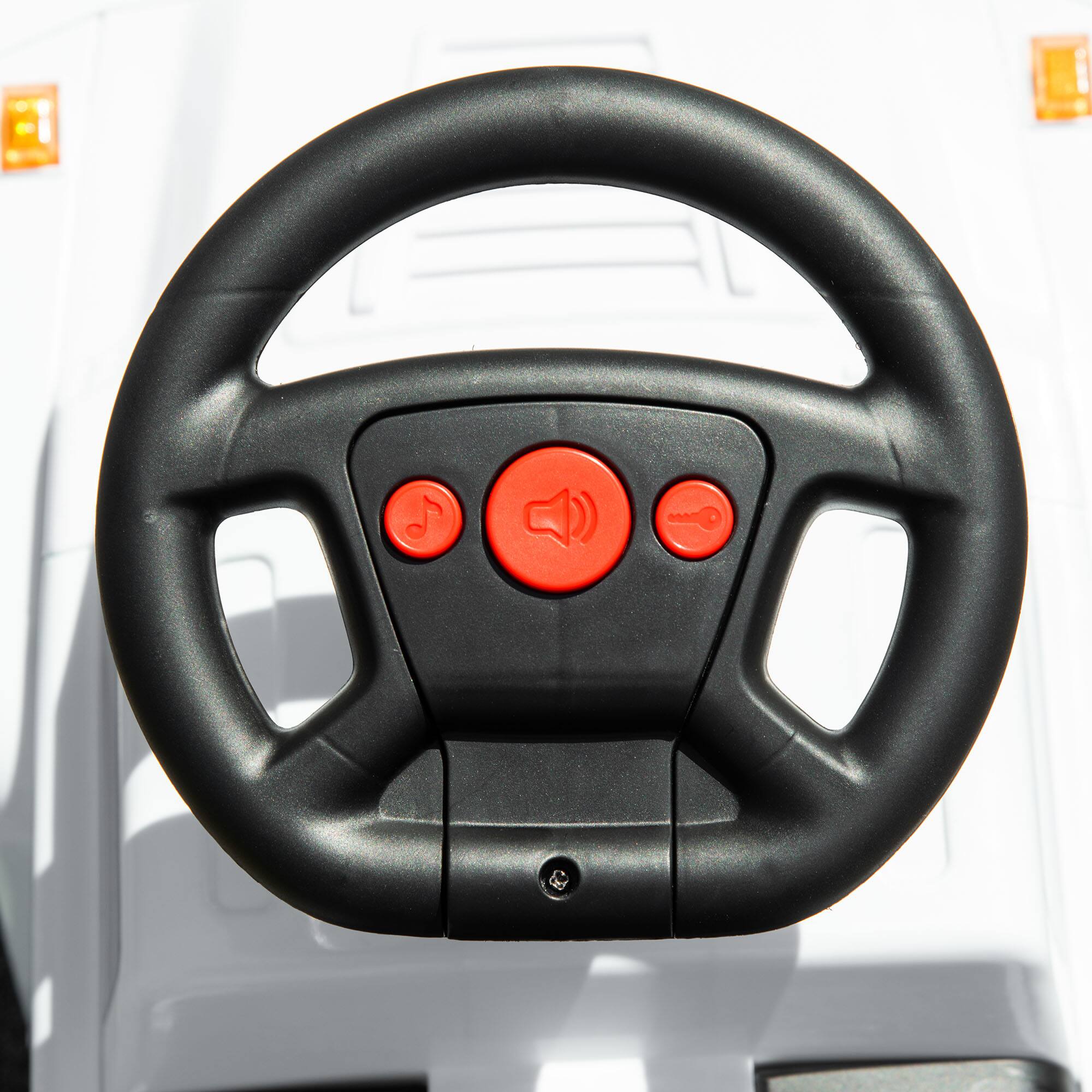 Alt View 4. Aosom - Kids Ride on Push Car, SUV Style Sliding Walking Car, Horn, Music, Working Lights, Storage, Anti-dumping System.