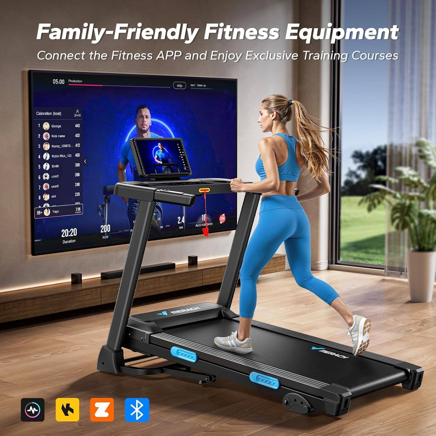 Family-Friendly Fitness Equipment: Connect the Fitness App and Enjoy Exclusive Training Courses

05:00 Production - Calorie Burn:
1. George: 432 kcal
2. Nick name: 421 kcal
3. Robin_Rick: 400 kcal
4. Sam: 399 kcal
5. user2: 289 kcal
6. ok: 288 kcal
7. 99+: 216 kcal
8. 99+: 216 kcal

20:20 Duration