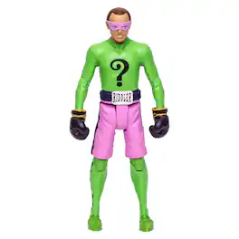McFarlane Toys - DC Batman 1966 TV Series 5 Inch Action Figure | Riddler Boxing - Multi-Colored