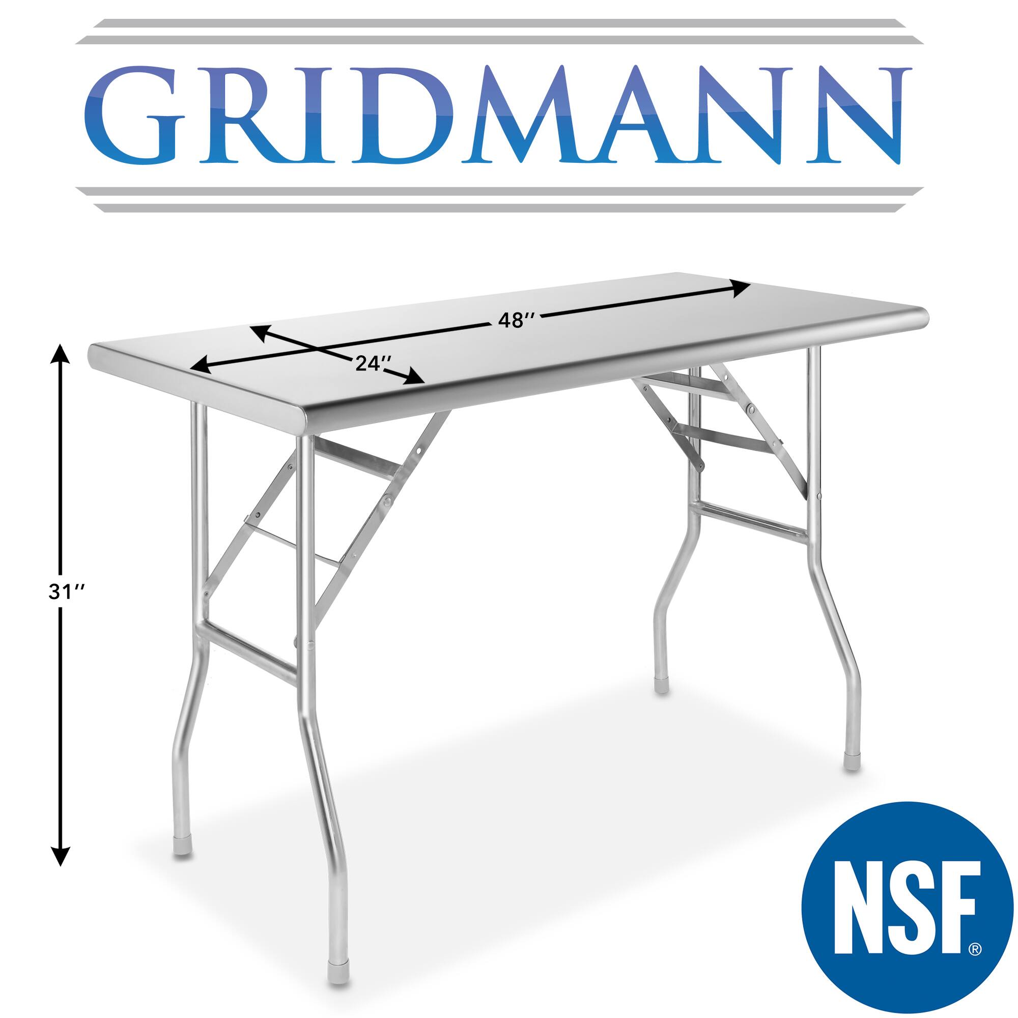 GRIDMANN 48" x 24" x 31" NSF