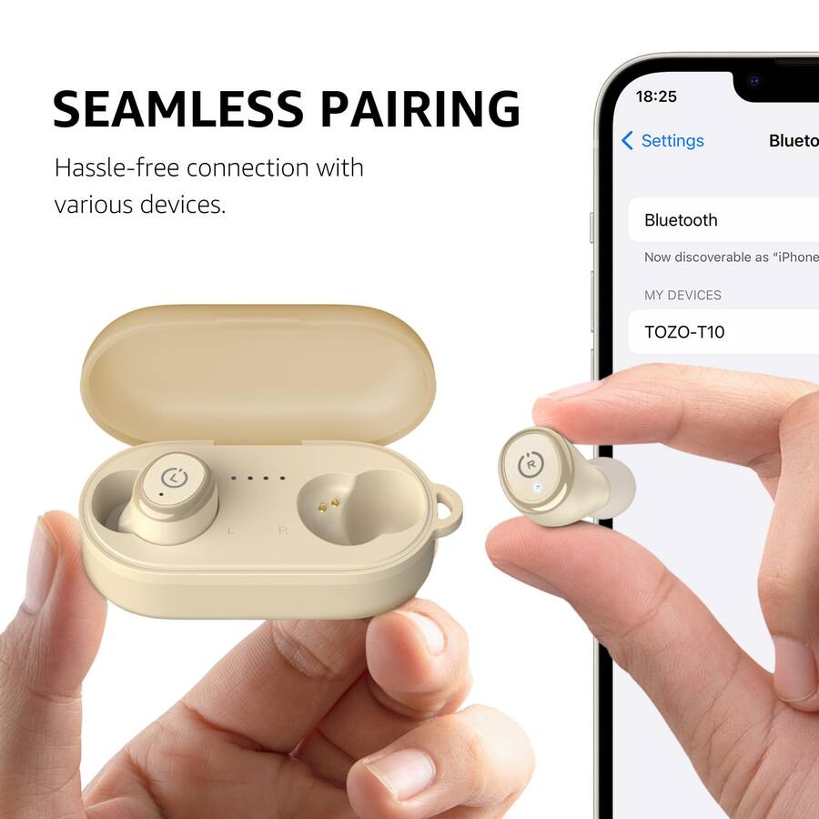 True Wireless Are Tozo Earbuds Compatible With Iphone TOZO T10