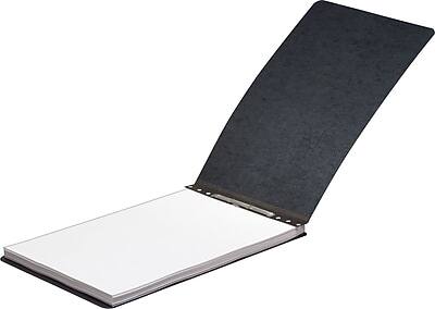 Front. ACCO - Pressboard Report Cover, Side Bound, Legal Size - Black.