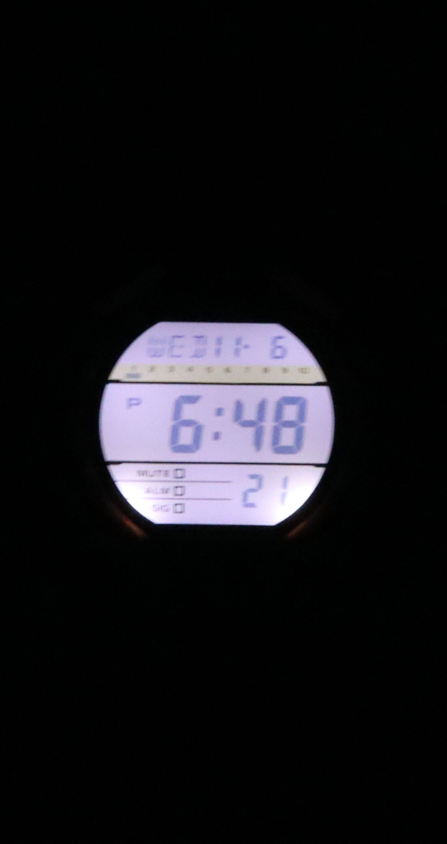 WED 11 6  
P 6:48  
MUTE ALW 21 SIG