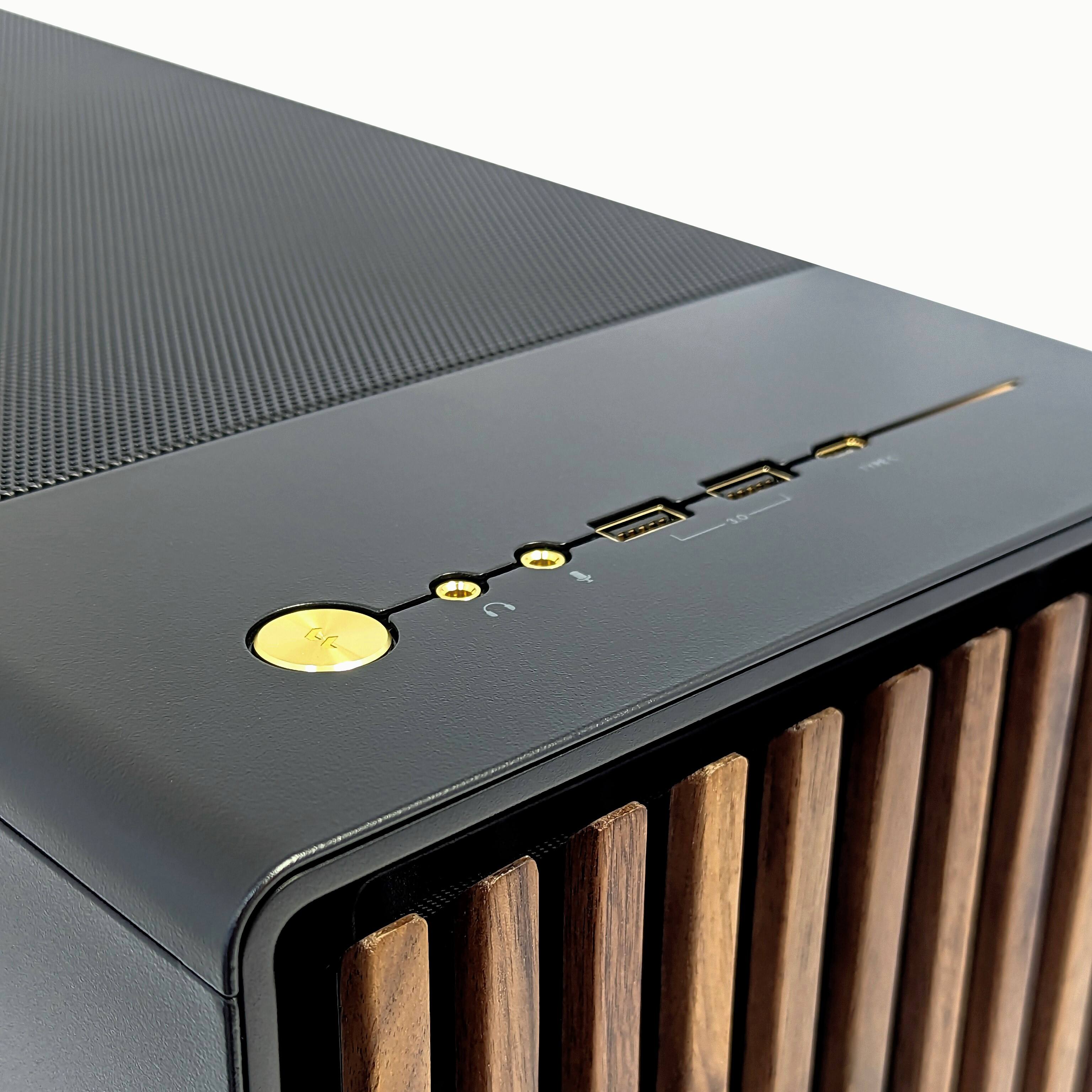 Alt View 3. Cobratype - Elevate Gaming Desktop - AMD Ryzen 9 9900X - 32GB DDR5 Memory - AMD Radeon RX 9070 XT -  2TB NVMe - Black.