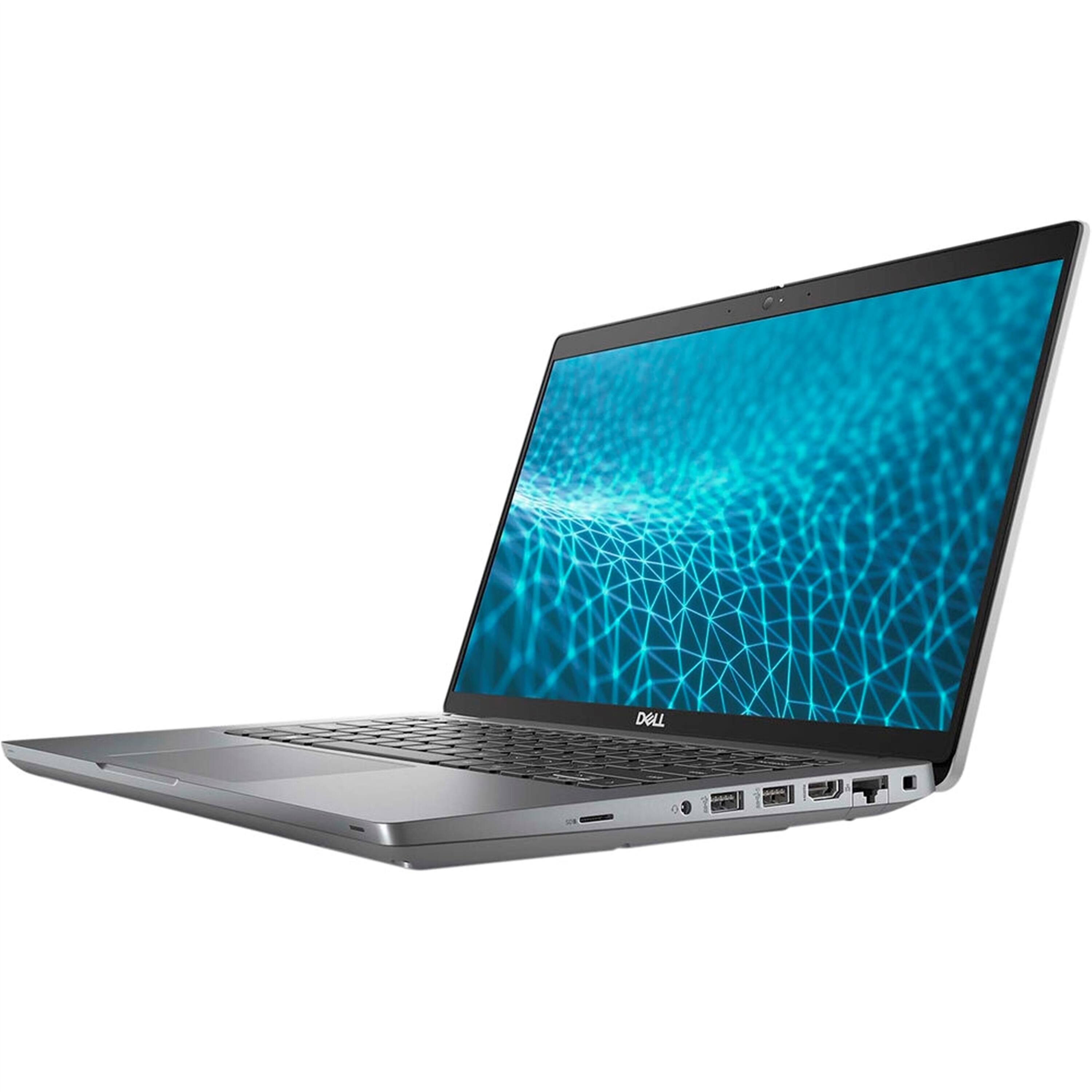 Left. Dell - Latitude 5431 14" 16GB 512GB SSD Core™ i5-1250P 3.3GHz WIN11P, Silver - Gray.