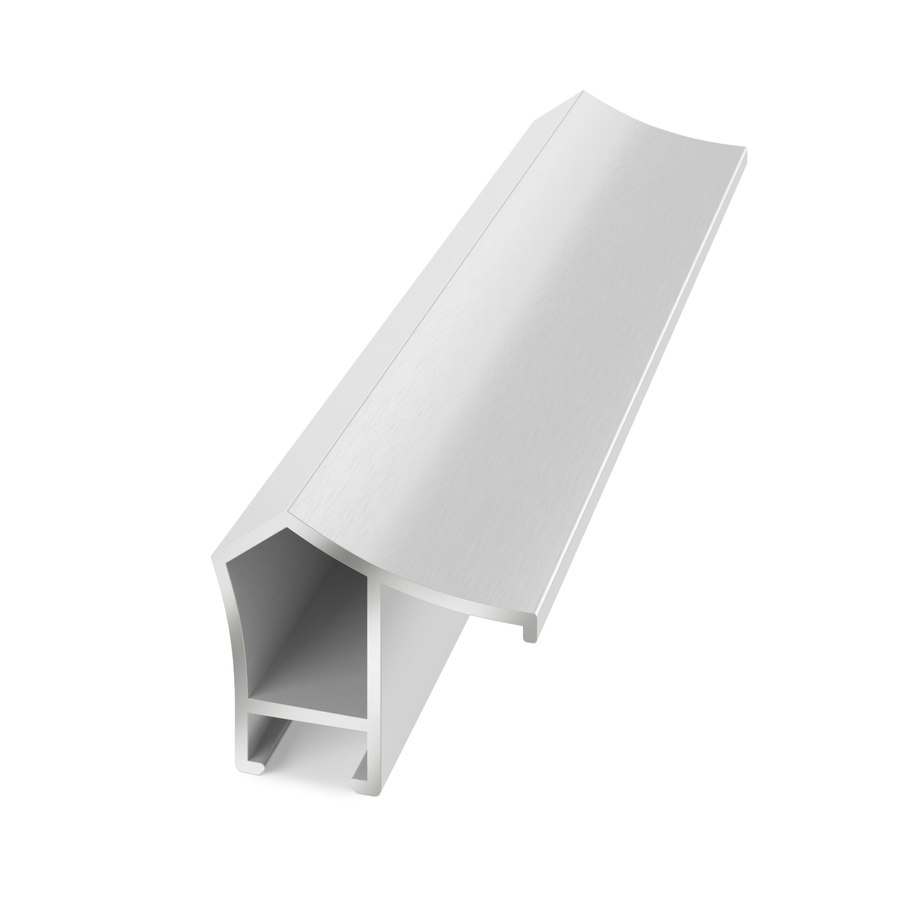 Alt View 15. Deco TV Frames - Alloy Prismatic Bezel for Samsung The Frame TV - 43" - Pure White.