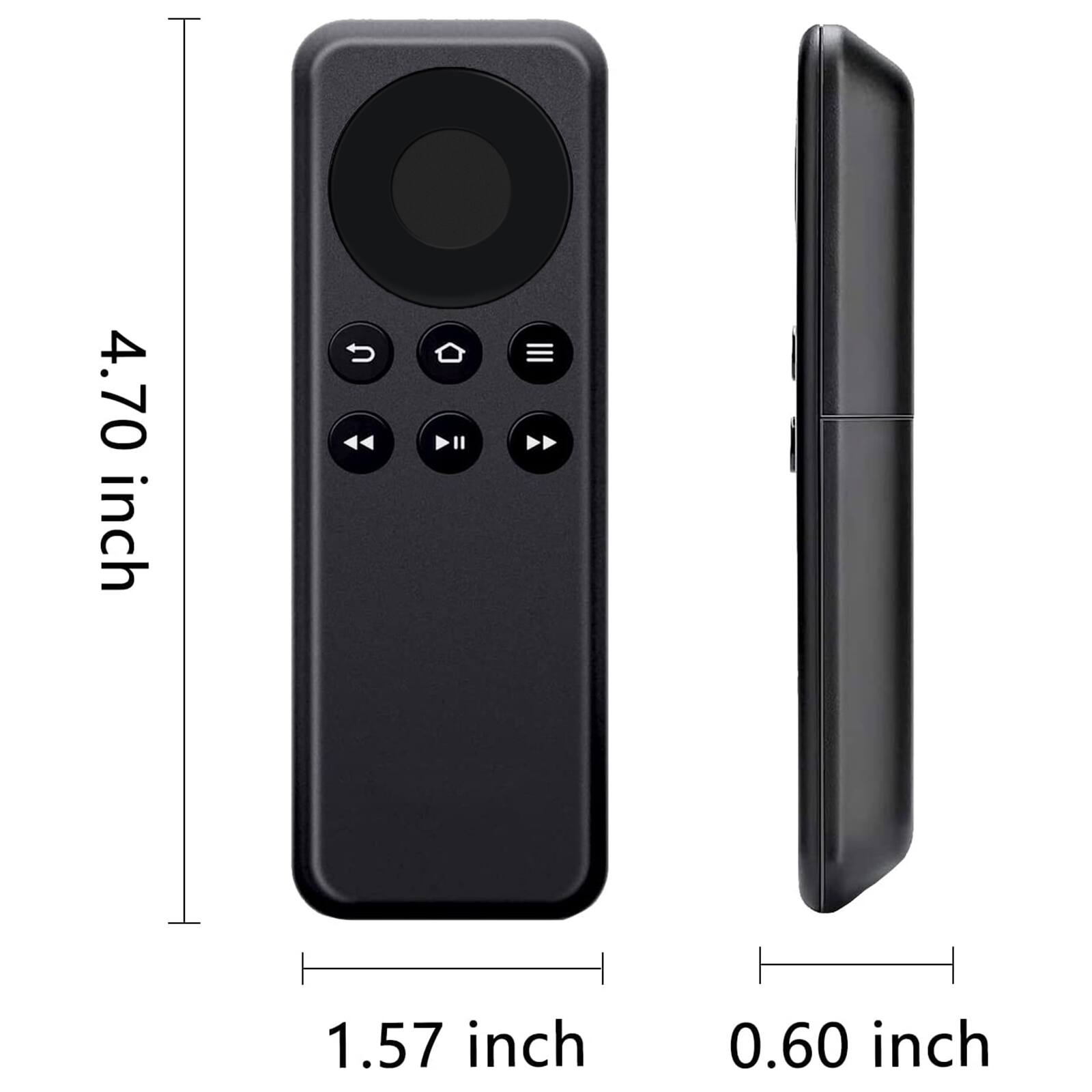 4.70 inch  
1.57 inch  
0.60 inch