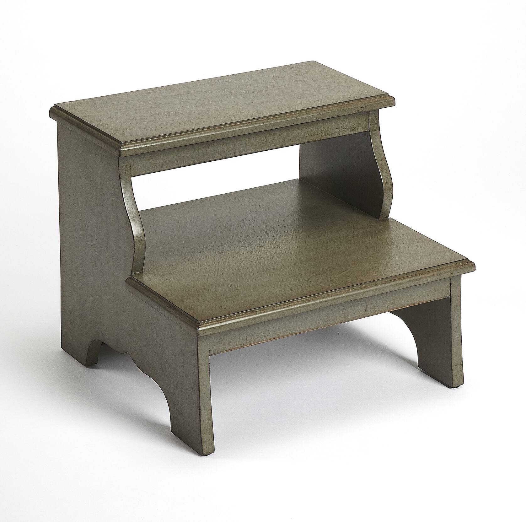 Alt View 3. Butler Specialty - Melrose Step Stool - Gray.