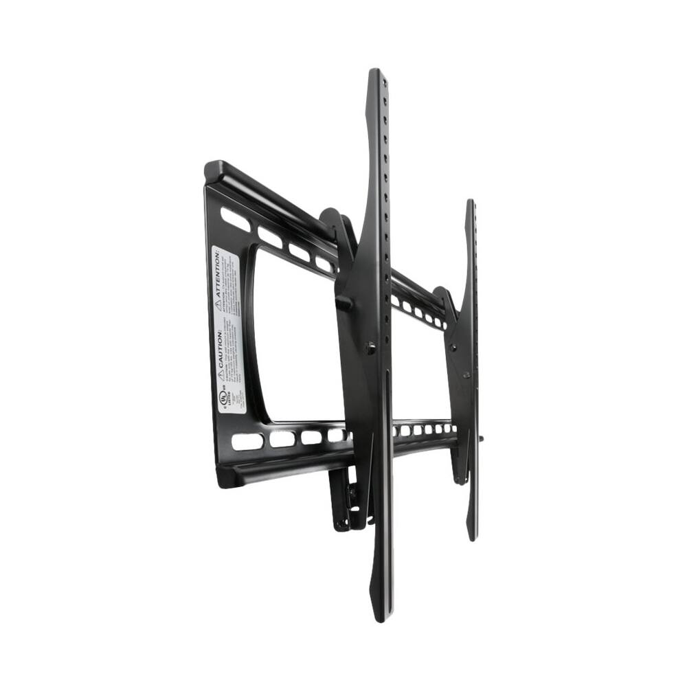 Left. SunBriteTV - Outdoor Tilting TV Wall Mount for Most 37" - 80" TVs - Powder coated black.