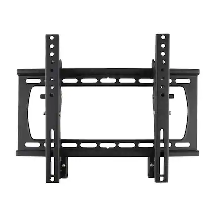 Front. SunBriteTV - Outdoor Tilting TV Wall Mount for Most 23" - 43" TVs - Powder coated black.