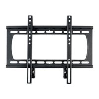 SunBriteTV - Outdoor TV Wall Mount for Most 37" - 80" TVs - Powder coated black - Front_Zoom