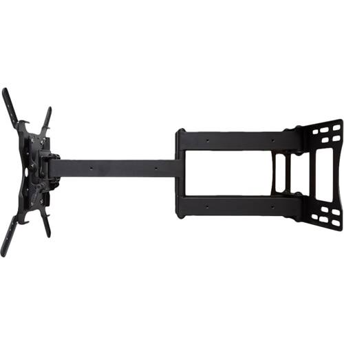 Angle. SunBriteTV - Outdoor Tilting TV Wall Mount for Most 37" - 80" TVs - Extends 30.7" - Powder coated black.