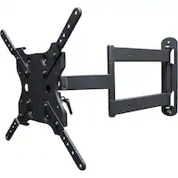 SunBriteTV - Outdoor Tilting TV Wall Mount for Most 43" - 65" TVs - Extends 24.4" - Powder coated black - Front_Zoom