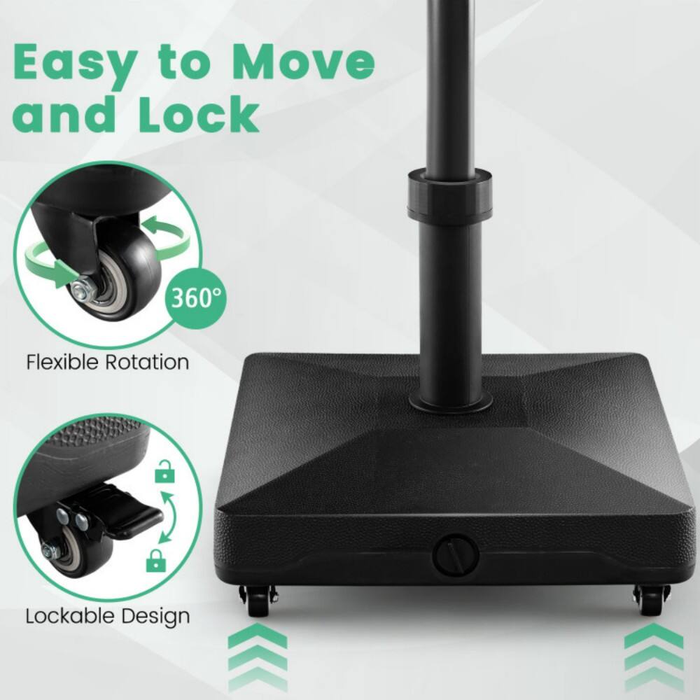 Easy to Move and Lock

360° Flexible Rotation

Lockable Design