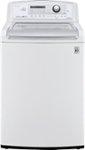 Front. LG - 4.9 Cu. Ft. 8-Cycle High-Efficiency Top-Loading Washer.