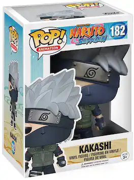 Funko - POP! Anime: Naruto: Shippuden - Kakashi - COLLECTIBLES - Multicolor