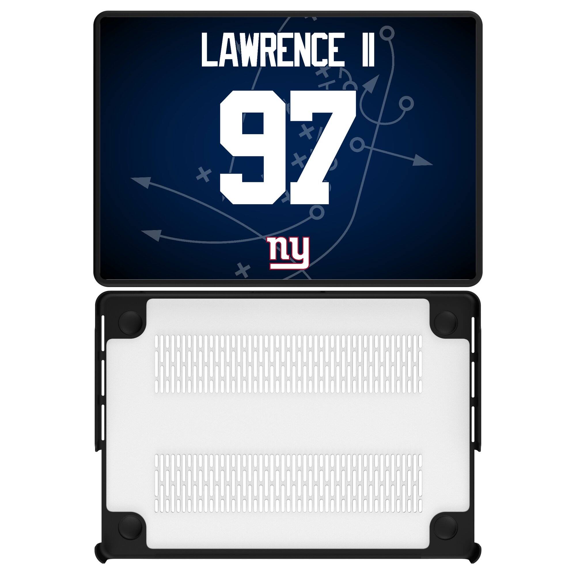 Front. Keyscaper - Dexter Lawrence II New York Giants MacBook Case - Pro 14 in - Multicolor.