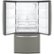 Alt View Zoom 2. GE - 18.6 Cu. Ft. French Door Counter-Depth Refrigerator - Slate.