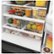 Alt View 16. GE - 18.6 Cu. Ft. French Door Counter-Depth Refrigerator - High Gloss White.