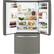 Alt View 1. GE - 17.5 Cu. Ft. French Door Counter-Depth Refrigerator.