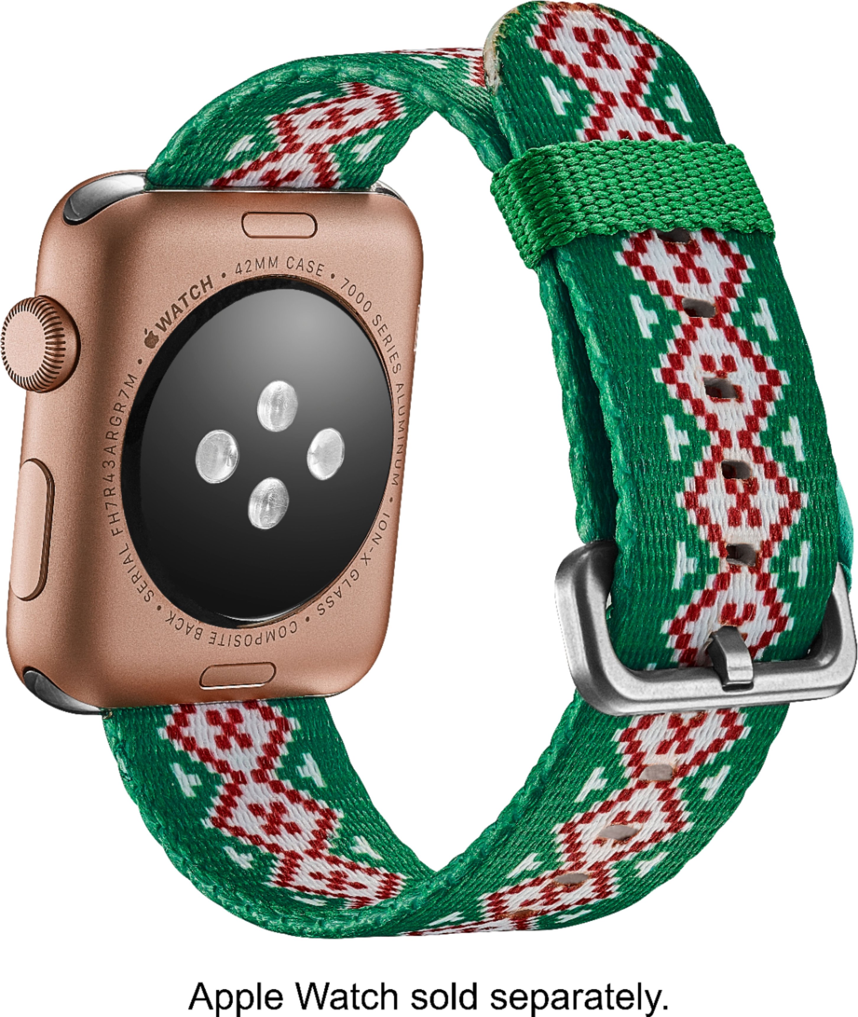 Best Buy: Dynex™ Holiday Sweater Nylon Band for Apple Watch 42, 44 