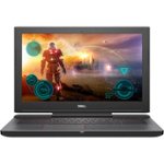 Front Zoom. Dell - Inspiron 15.6" Laptop - Intel Core i7 - 16GB Memory - NVIDIA GeForce GTX 1060 - 1TB HDD + 256GB SSD - Matte Black.