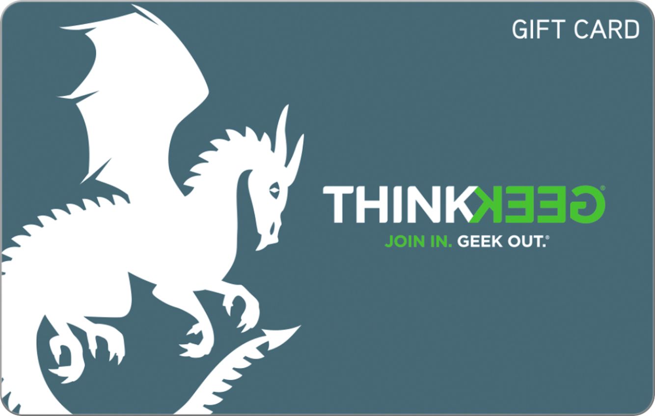 Thinkgeek 25 Gift Card Think Geek 25 Best Buy