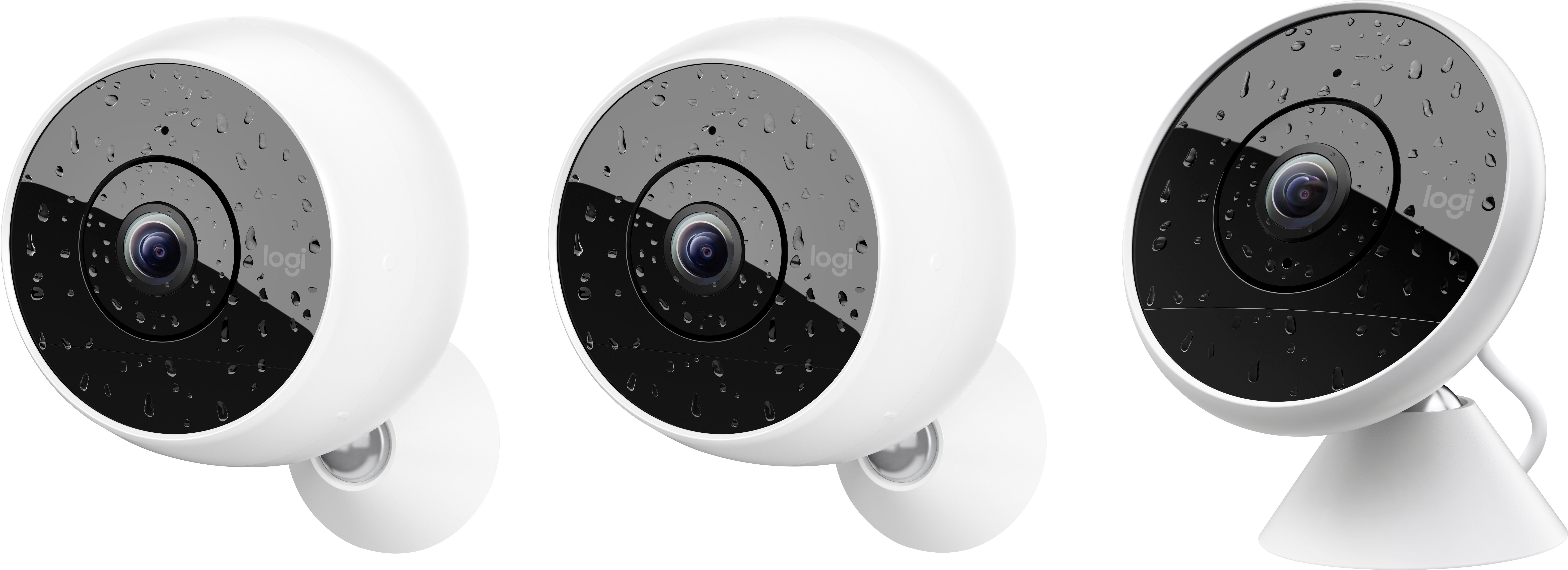 Best Buy: Logitech Circle 2 Indoor/Outdoor 1080p Security Camera (3-Pack) 961-000473
