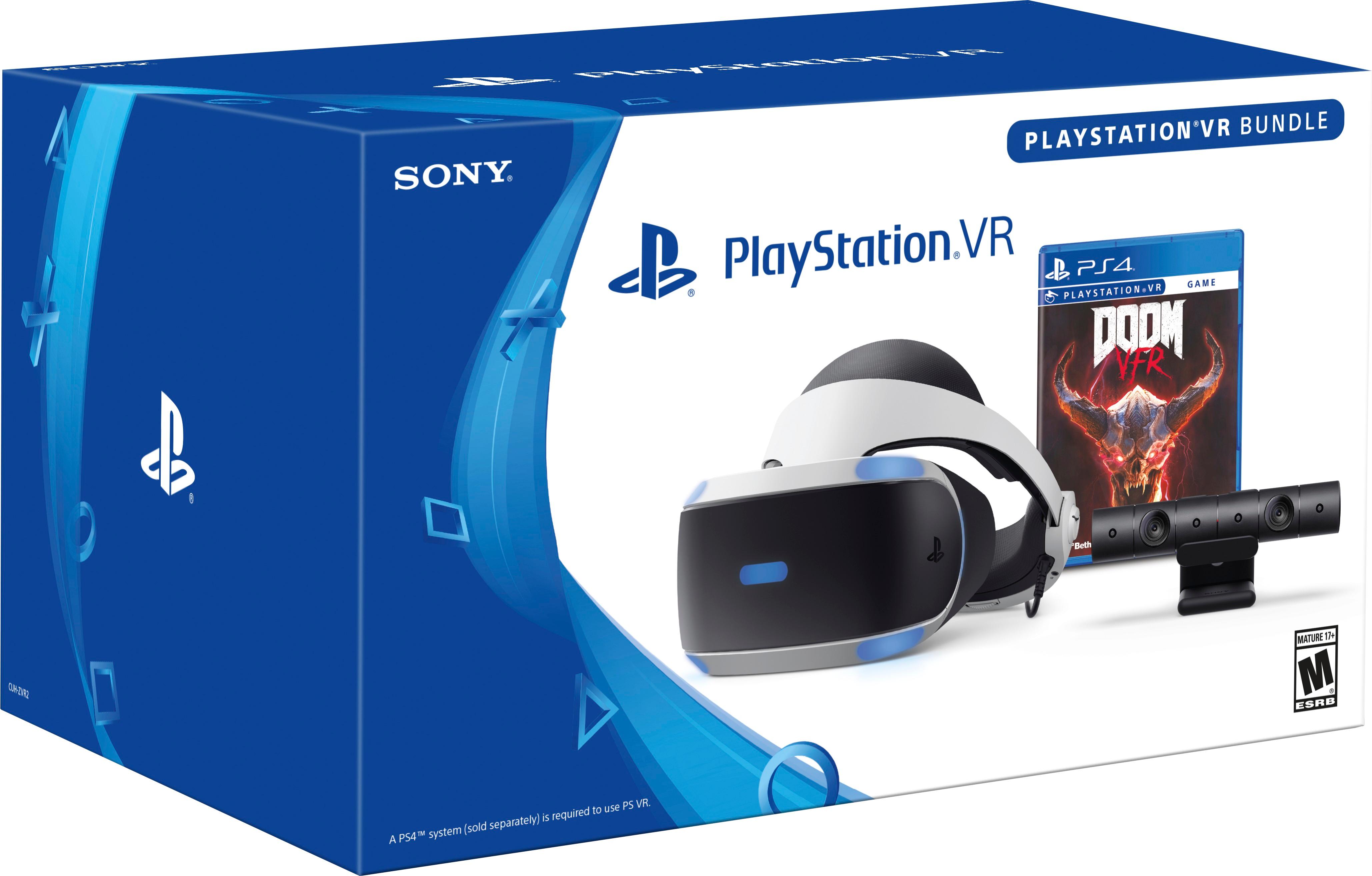 Best Buy: Sony PlayStation VR DOOM VFR Bundle White/Black 3002490