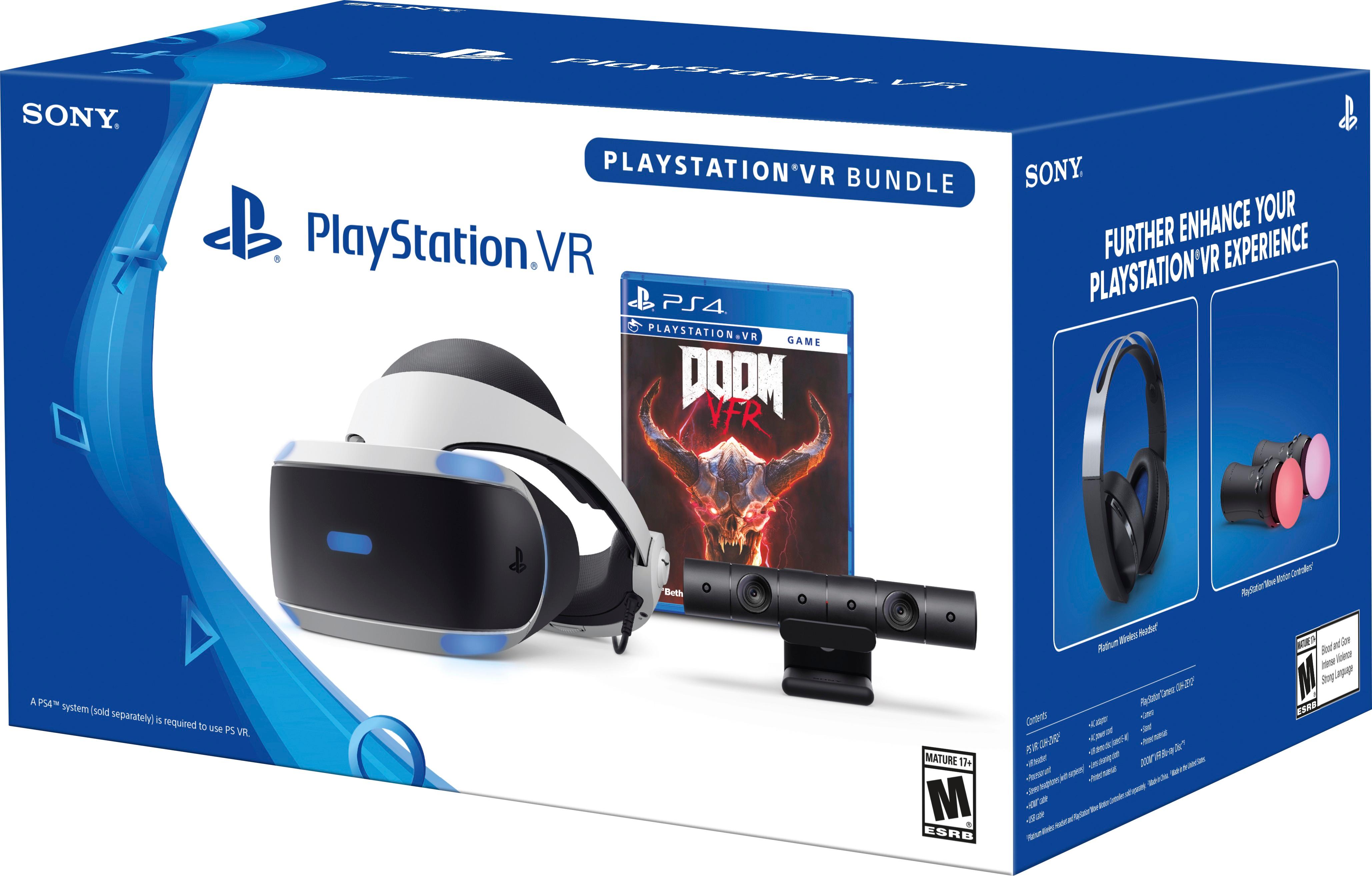 Best Buy: PlayStation VR DOOM VFR Bundle 3002490