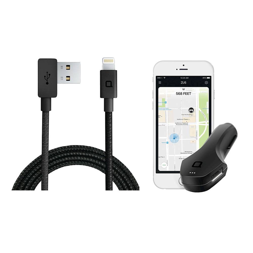 Best Buy Nonda ZUS Smart Car Hub Kit Black KITLC22BKRNHSN