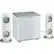 Left. iLive - Powered Wireless Speaker System (Pair) - White.