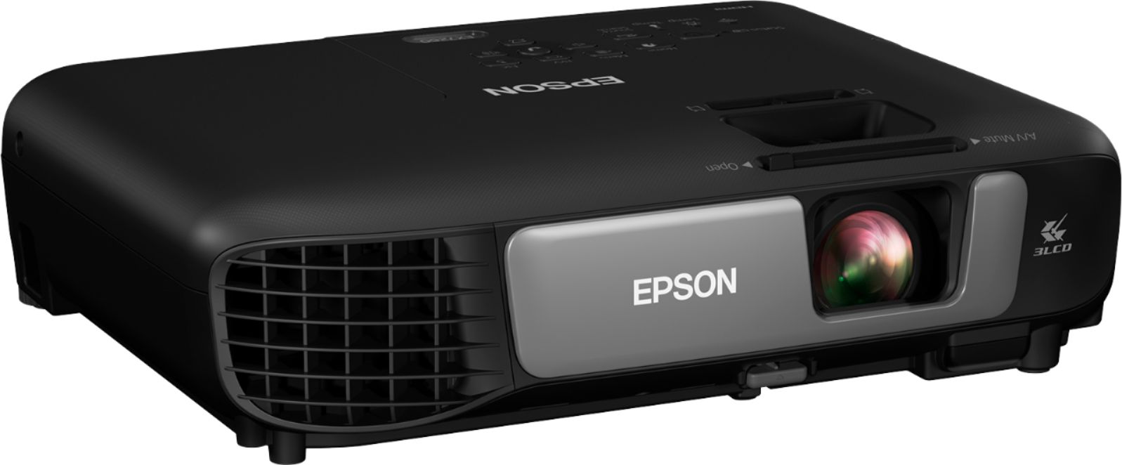 Angle View: Epson - Pro EX7260 720p 3LCD Projector - Black