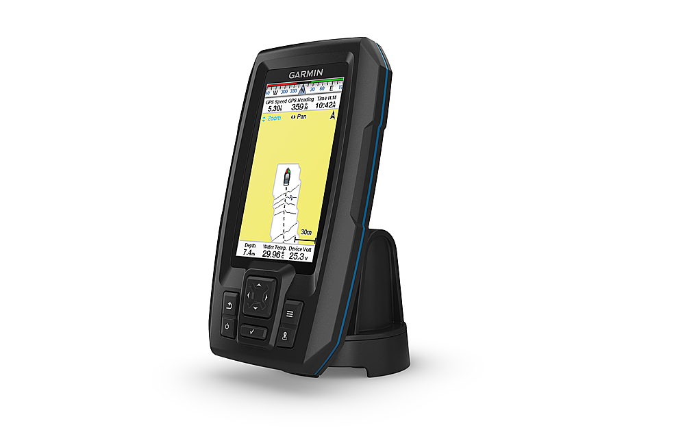 Garmin STRIKER Plus 4 with Dual-Beam Transducer and Protective Cover 4 inches 