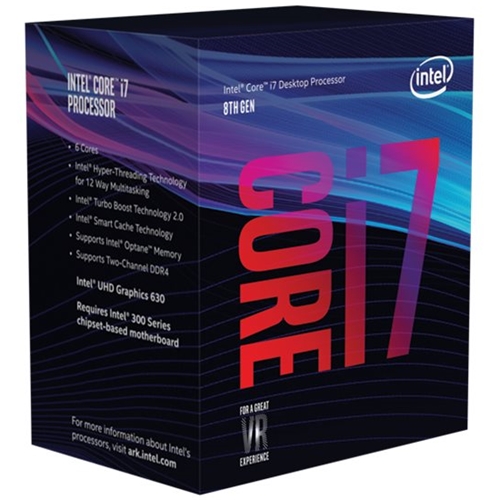 Used - Very Good: Intel Core i7 8th Gen - Core i7-8700 Coffee Lake 6-Core  3.2 GHz (4.6 GHz Turbo) LGA 1151 (300 Series) 65W BX80684I78700 Desktop  Processor Intel UHD Graphics 630 