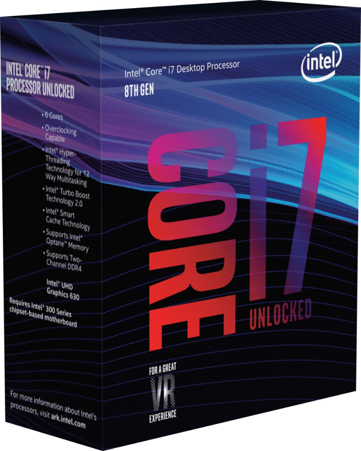 Best Buy: Intel Core i7-8700K Coffee Lake Six-Core 3.7 GHz Socket LGA 1151  Desktop Processor BX80684I78700K