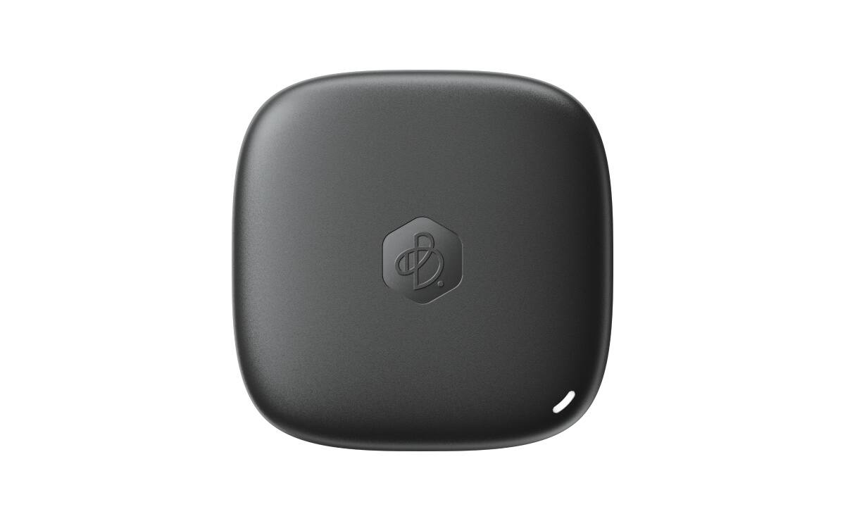 Front. Synology - BeeDrive BDS70-2T 2 TB AI-Powered Portable Personal Backup External SSD - black.