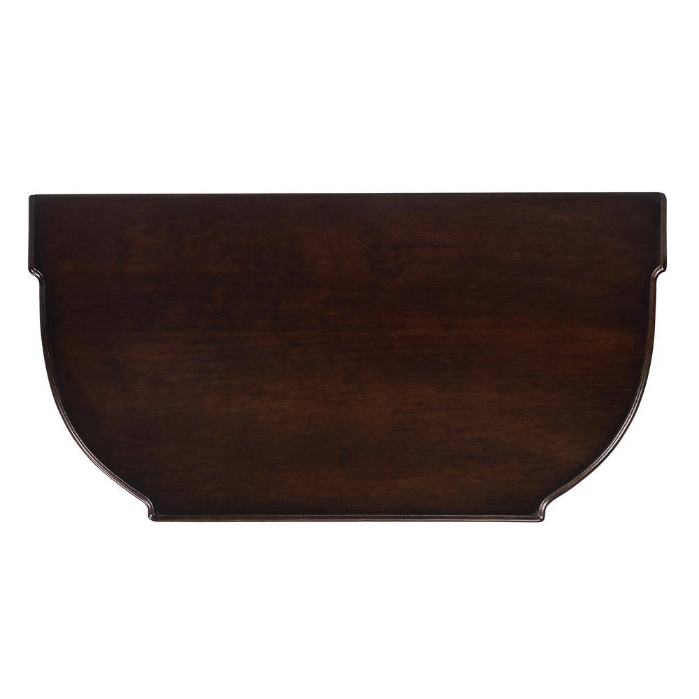 Back. Butler Specialty - Wendell Console Table - Dark Brown.