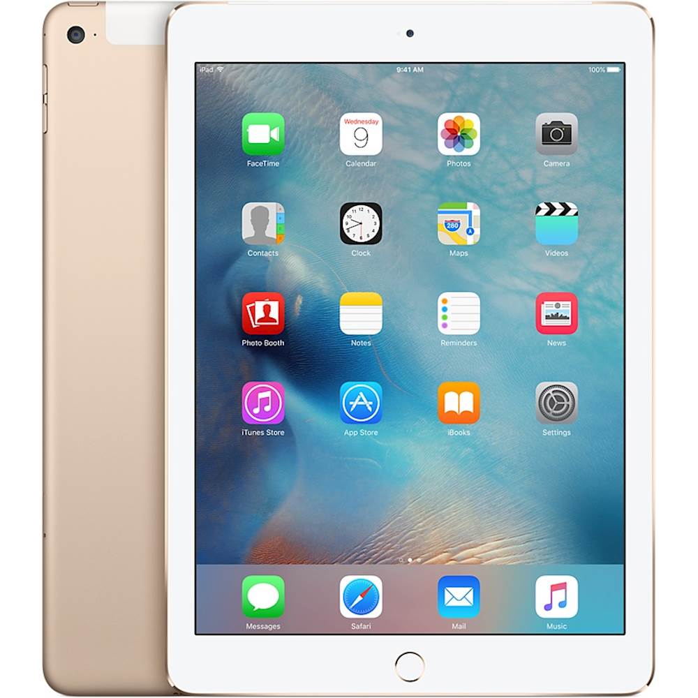 Apple Refurbished iPad Air 2 with Wi-Fi + Cellular 16GB  - Best Buy