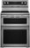 Front Zoom. KitchenAid - 6.7 Cu. Ft. Self-Cleaning Freestanding Double Oven Electric Convection Range - Stainless Steel.