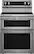 Front. KitchenAid - 6.7 Cu. Ft. Self-Cleaning Freestanding Double Oven Electric Convection Range - Stainless Steel.