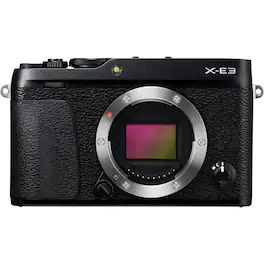 Fujifilm - X Series X-E3 Mirrorless Camera (Body Only) - Black