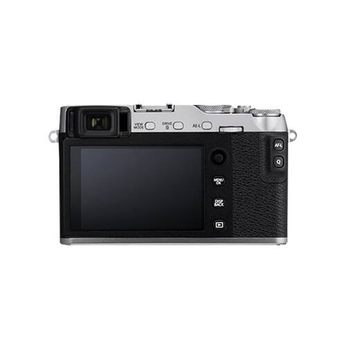 Back. Fujifilm - X Series X-E3 Mirrorless Camera with 18-55mm Lens - Silver.