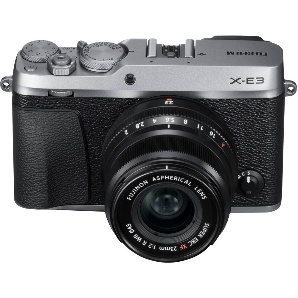Alt View 11. Fujifilm - X Series X-E3 Mirrorless Camera with 23mm Lens - Silver.