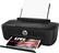 Left. HP - AMP 100 Wireless Instant Ink Ready Printer with Bluetooth Speaker - Black.