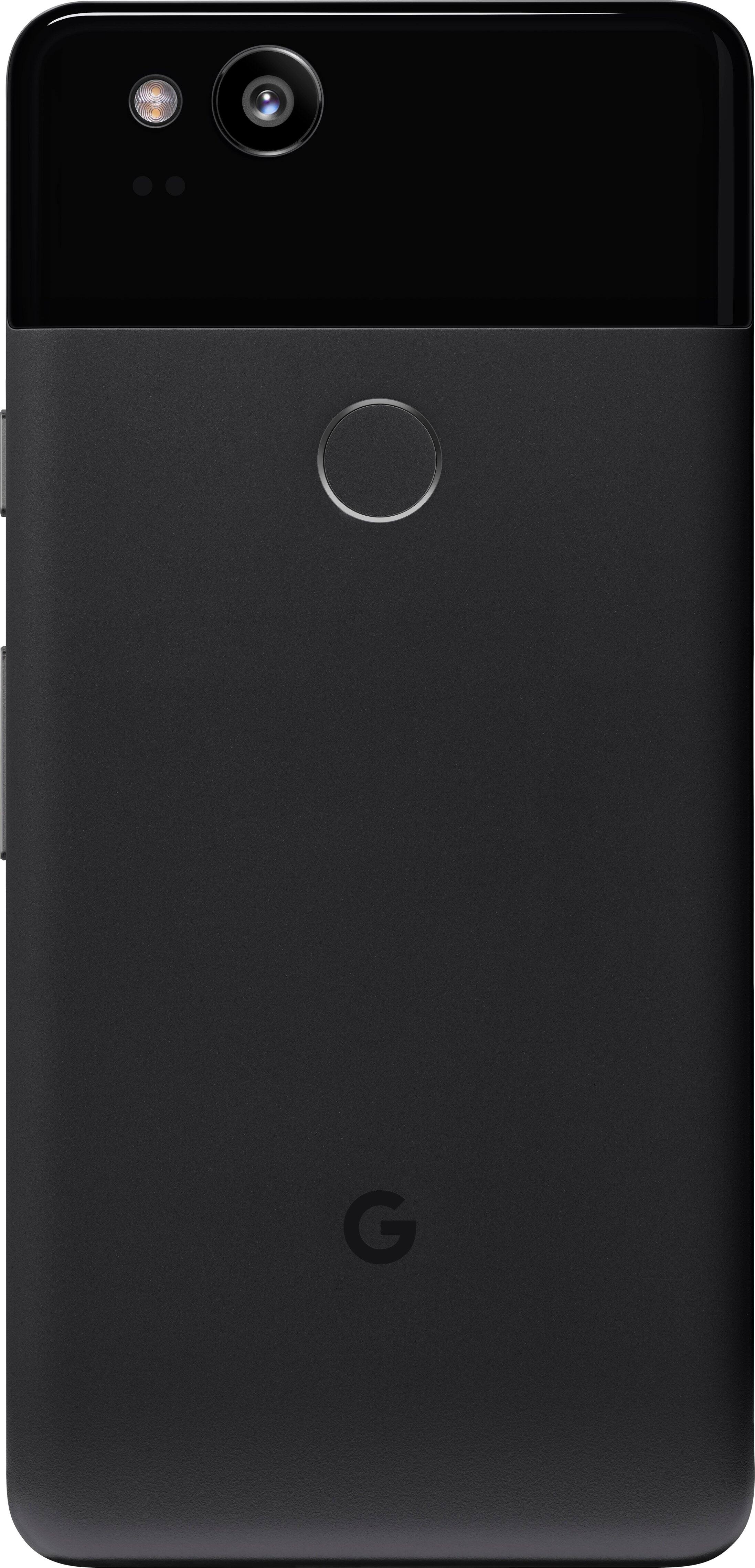 Back. Google - Refurbished Pixel 2 4G LTE with 128GB Memory Cell Phone - Just Black.